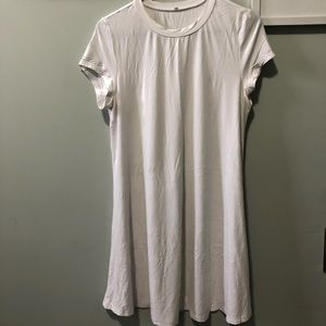 White T-Shirt Dress